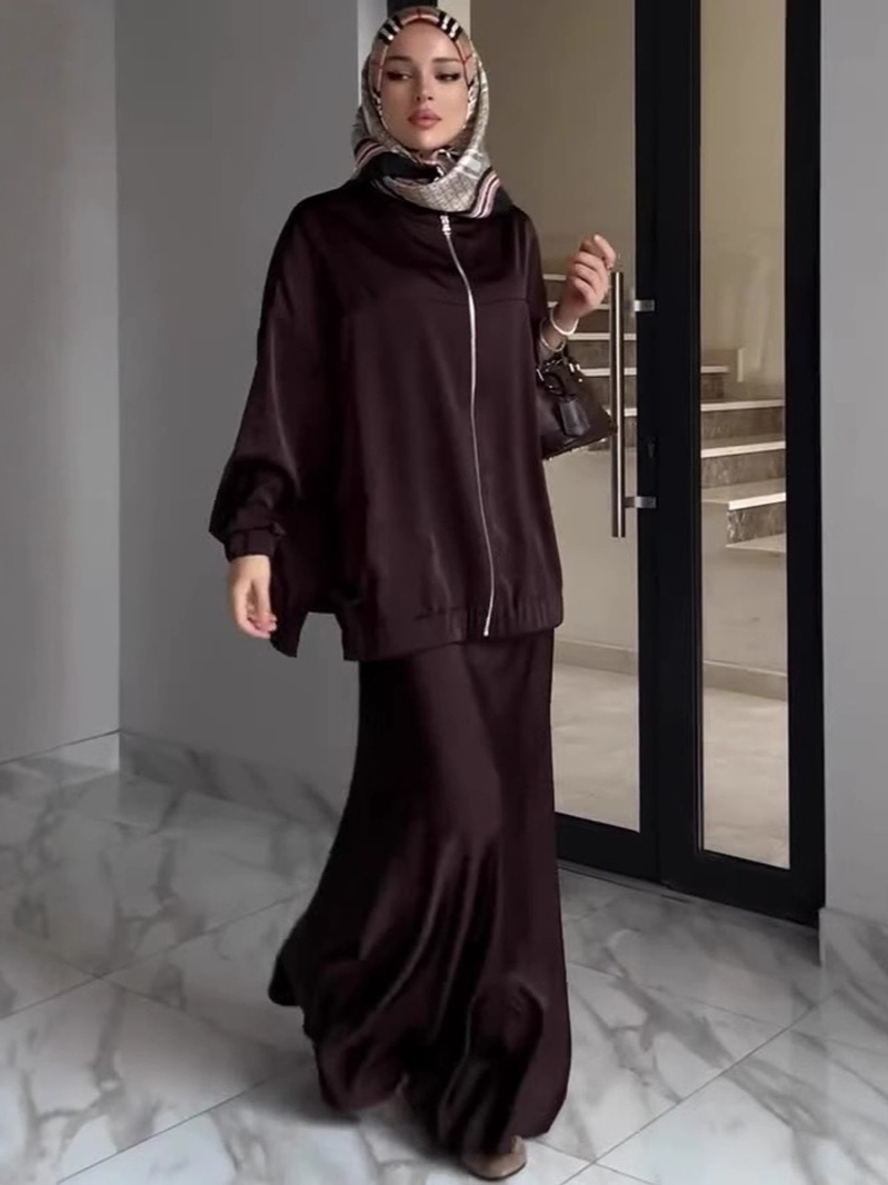 Jalabiya Women Arabic - فستان إسلامي طقم مكون من قطعتين