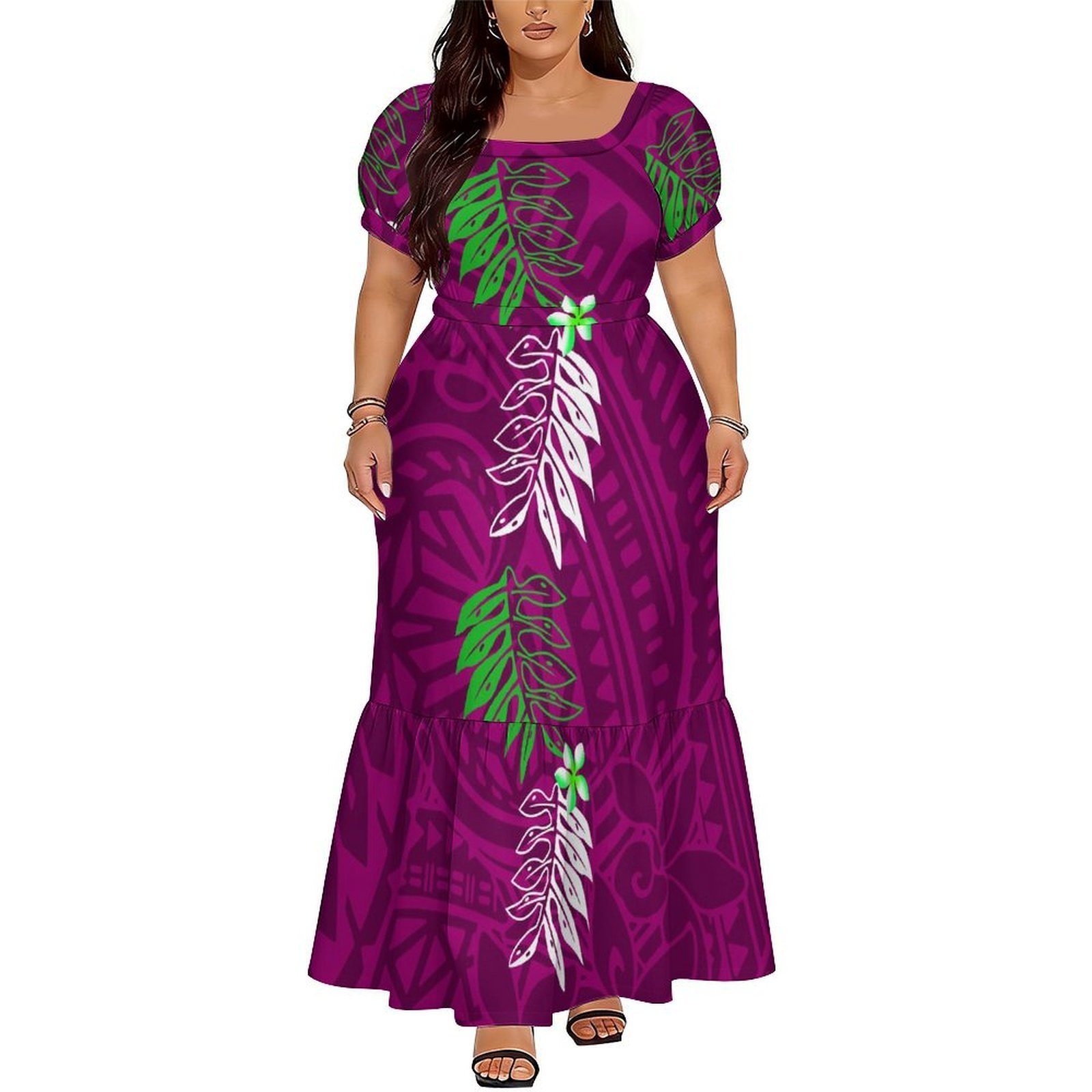 Ethnic Clothing & Online Fashion Store Khaadi Uk - فستان طويل من جزر البولينيز، ساموا،