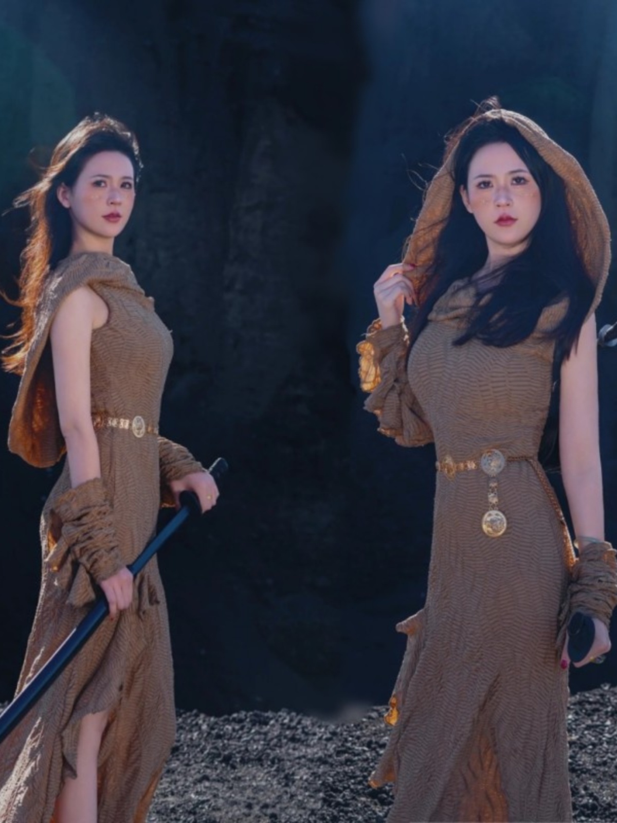 Ethnic Fashion Online - فستان تصوير جديد بتصميم أميرة الصحراء،