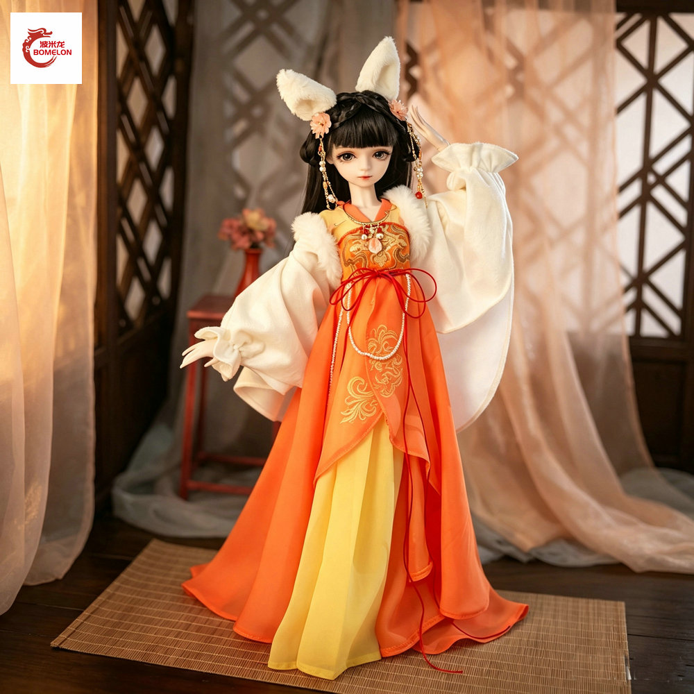 Ethnic Fashion Girls - دمى BJD يدوية الصنع مقاس 1/3،