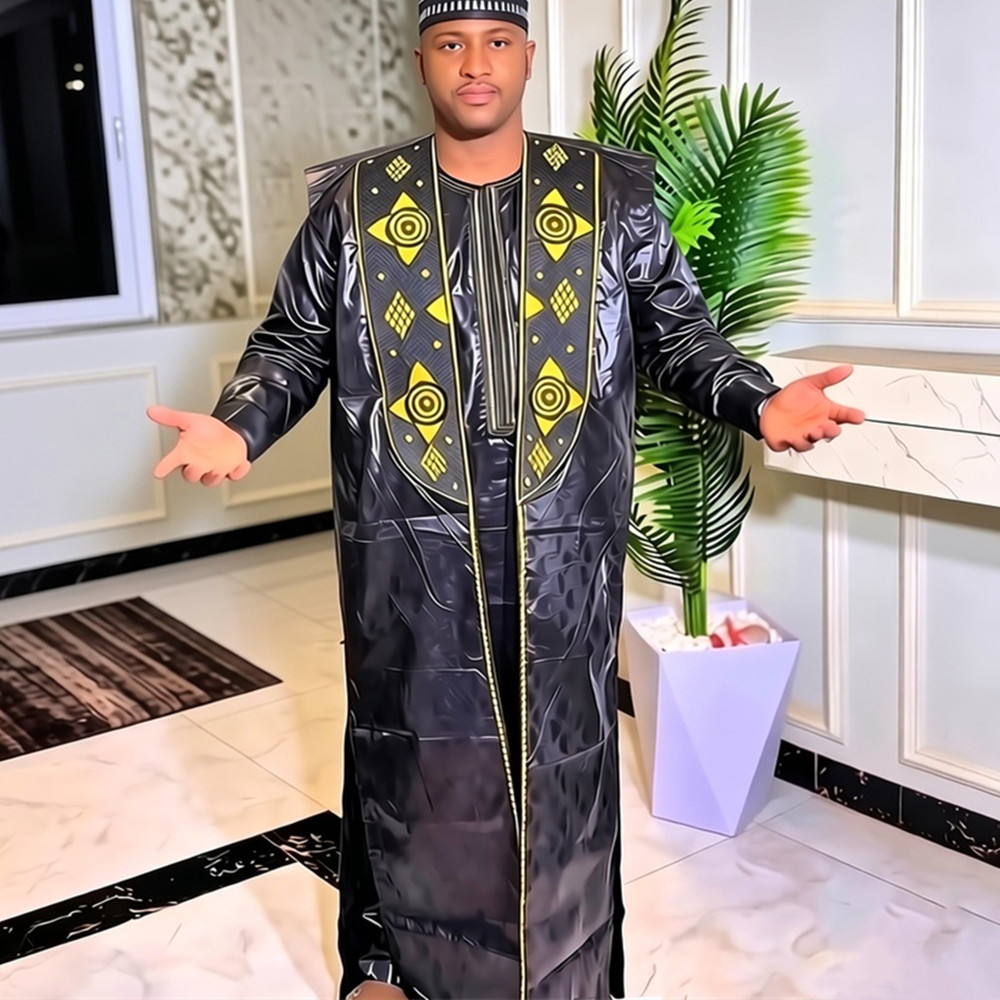 Dashiki Shirt Men - طقم ملابس أفريقية للرجال مكون من