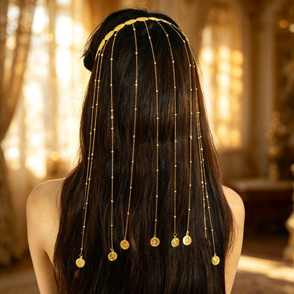 سلسلة رأس بوهو عرقية غجرية بلو - مراجعة Ethnic Fashion Shoot وسعره