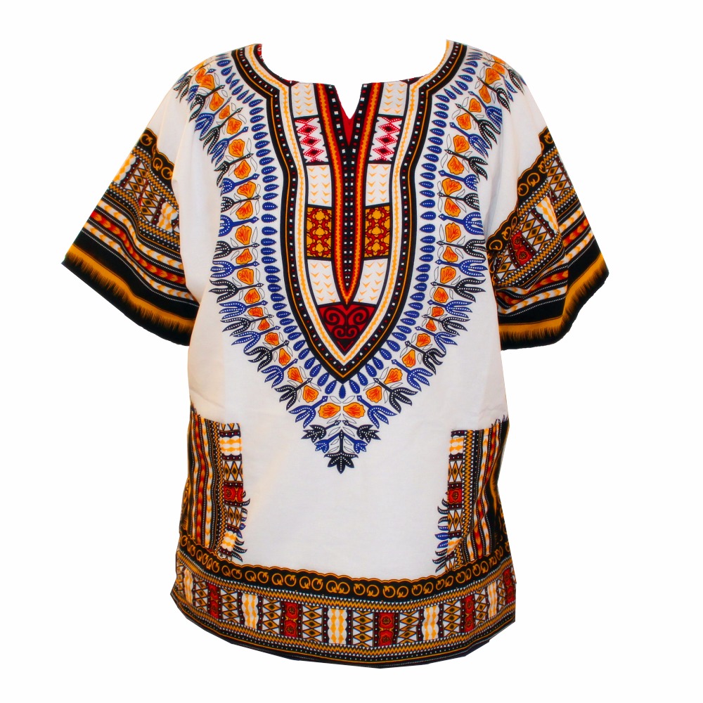 (الشحن السريع) جديد تصميم الأز - مراجعة Dashiki Shirt Men وسعره