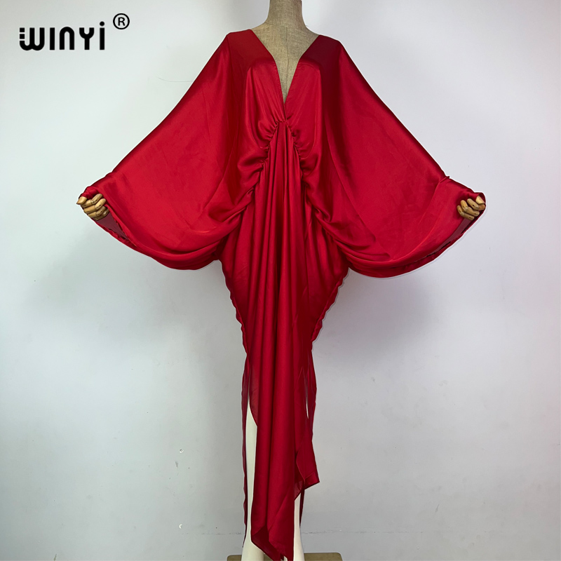 ملابس سباحة أنيقة أحادية اللون - مراجعة Ethnic Gown وسعره