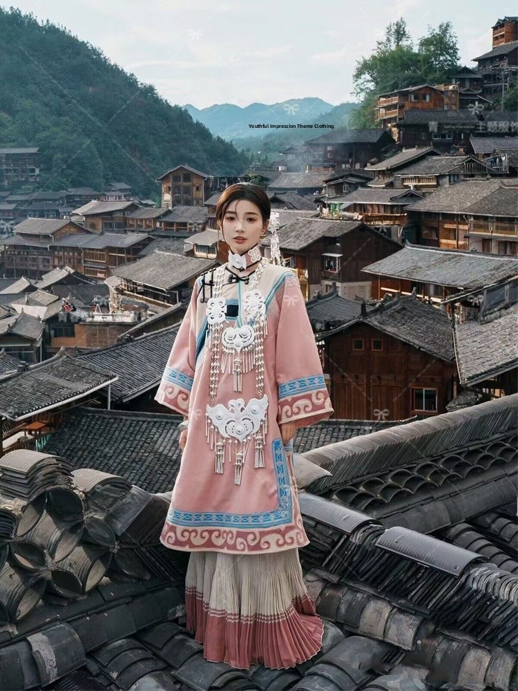 ملابس وردية بأسلوب عرقي للفتيا - مراجعة Ethnic Fashion Shoot وسعره