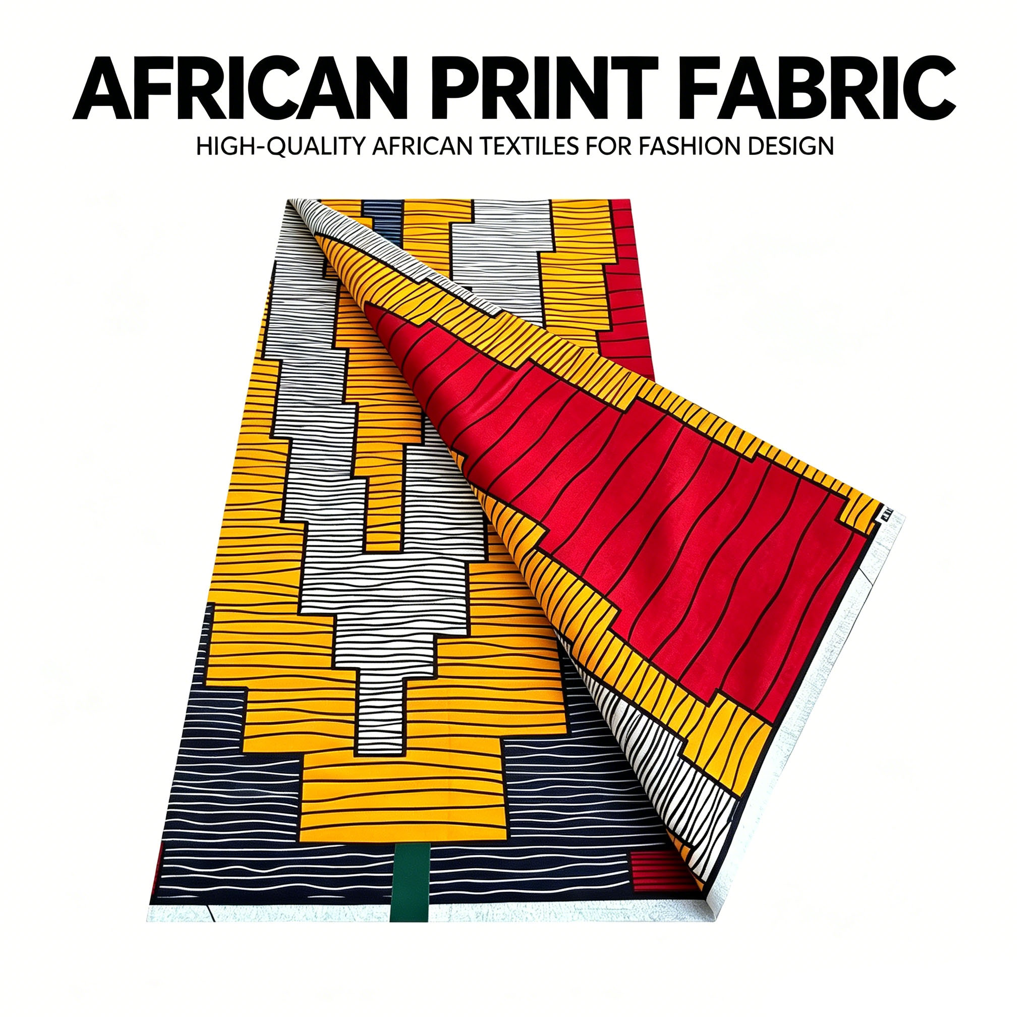 قماش أنقرة هندسي جديد لعام 202 - مراجعة African Ankara Print وسعره