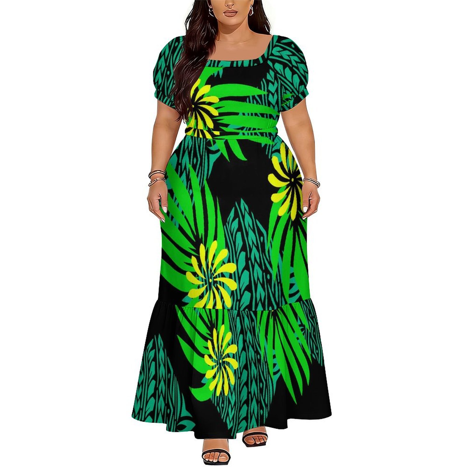 فستان طويل من جزر البولينيز، س - مراجعة Ethnic Clothing & Online Fashion Store Khaadi Uk وسعره