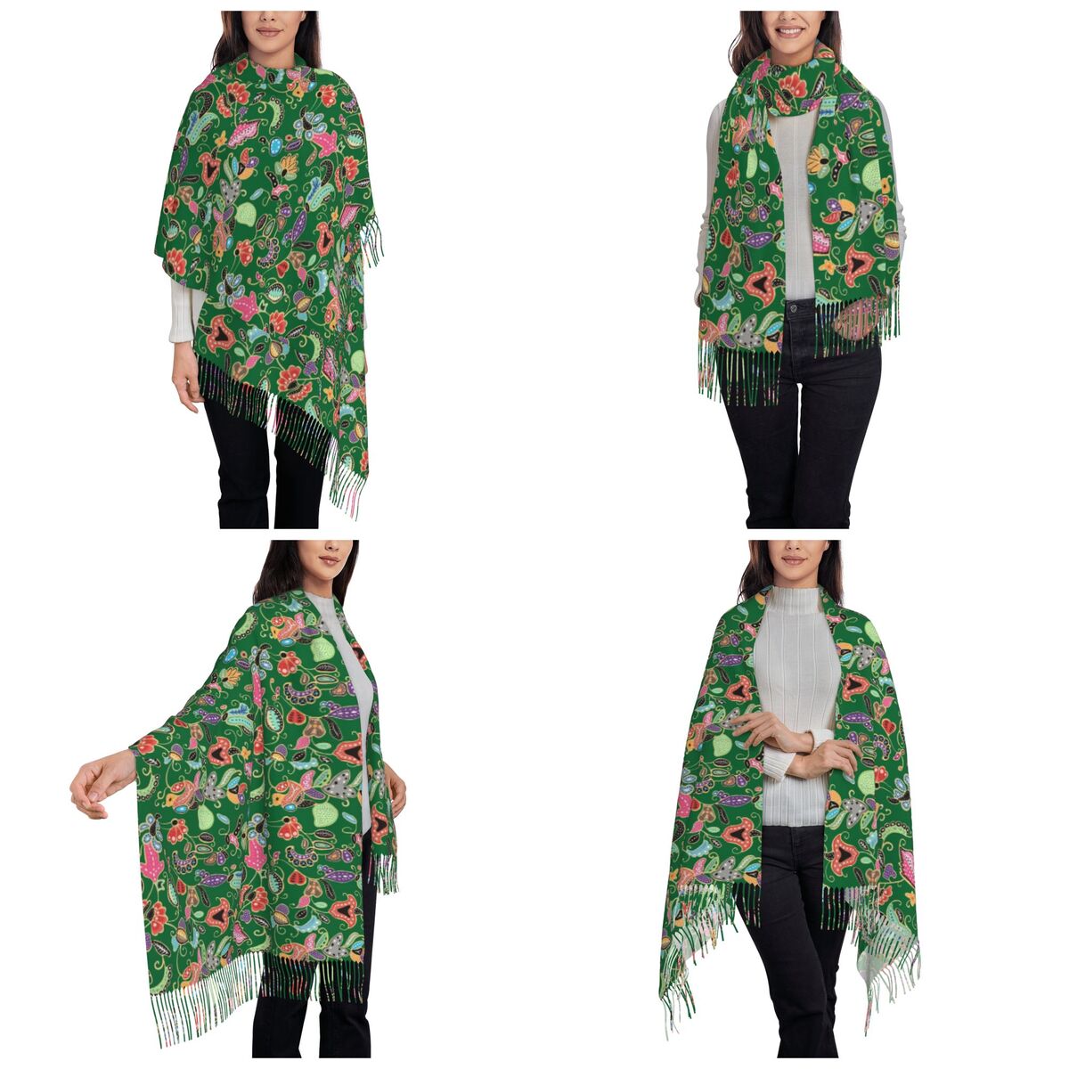 سارونج باتيك كيبايا وشاح بنفسج - مراجعة Batik Sarong Wrap وسعره