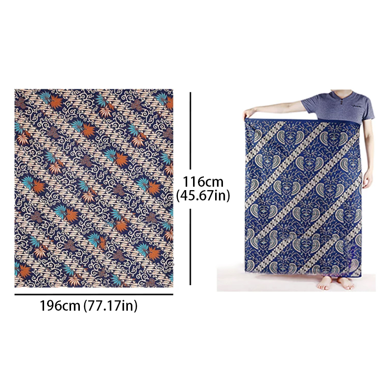 تنورة سارونج باتيك للرجال والن - مراجعة Batik Sarong Wrap وسعره