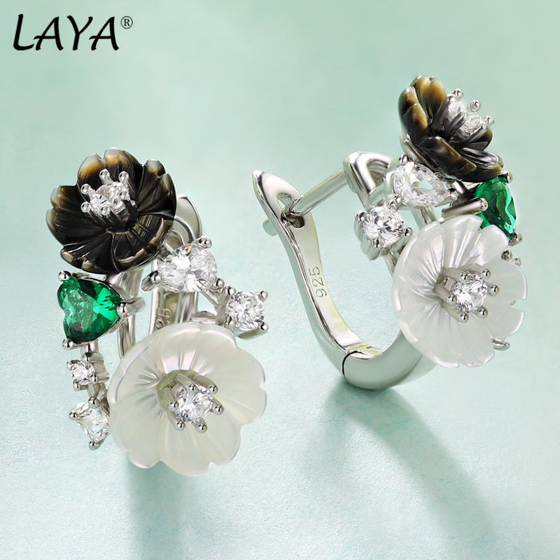 أقراط Laya من الفضة الإسترليني - مراجعة Ethnic Fashion Trend وسعره