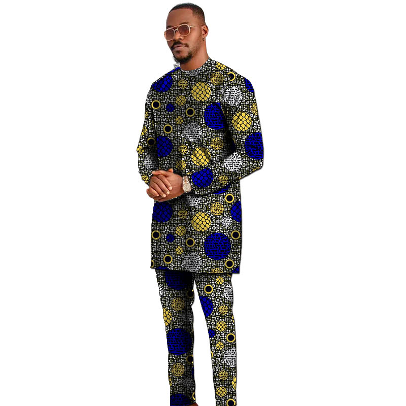 طقم قميص رجالي على الطراز الأس - مراجعة Dashiki Shirt Men وسعره