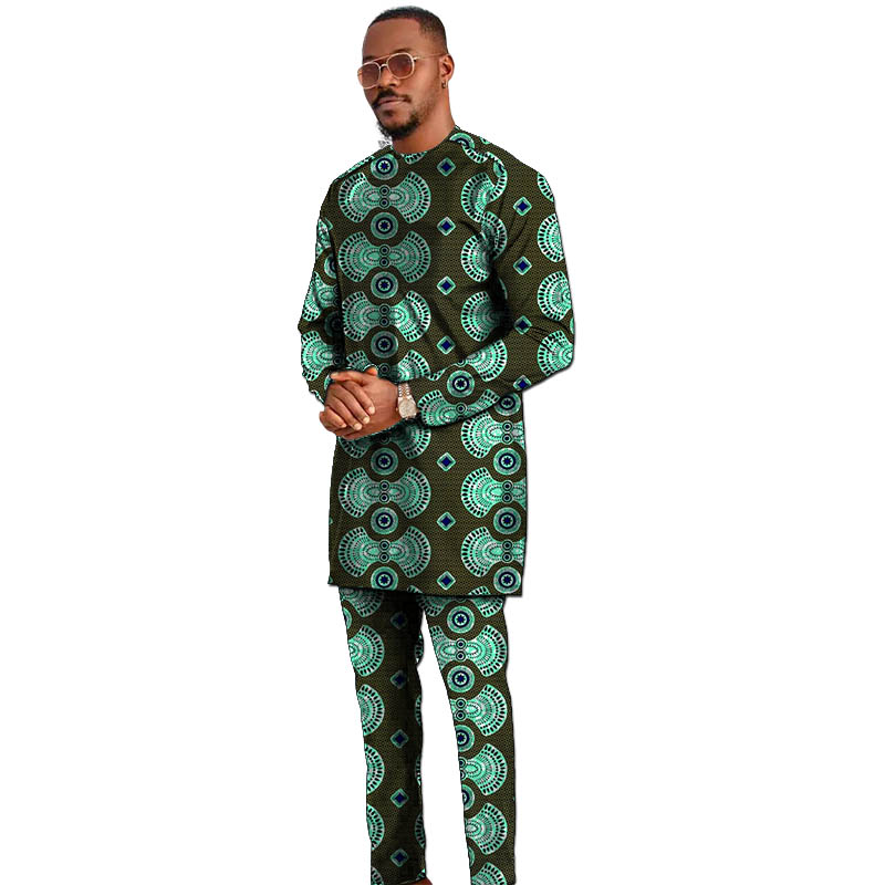 طقم قميص رجالي على الطراز الأس - مراجعة Dashiki Shirt Men وسعره
