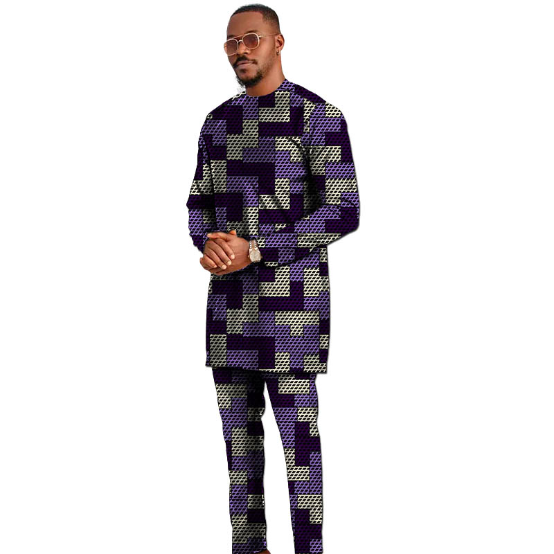 طقم قميص رجالي على الطراز الأس - مراجعة Dashiki Shirt Men وسعره