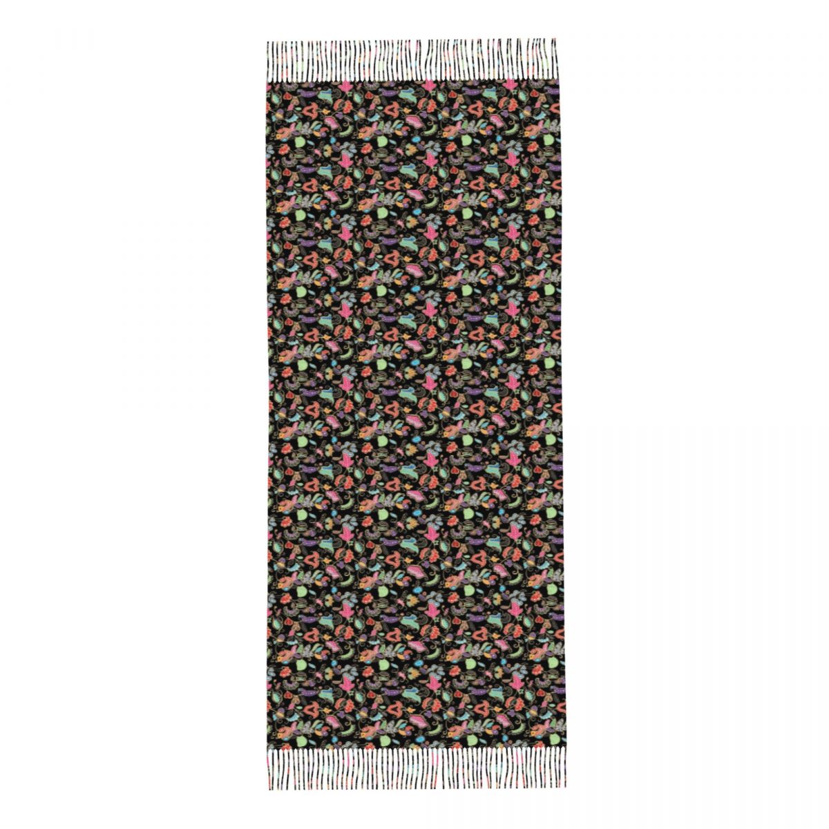 سارونج باتيك كيبايا وشاح بنفسج - مراجعة Batik Sarong Wrap وسعره