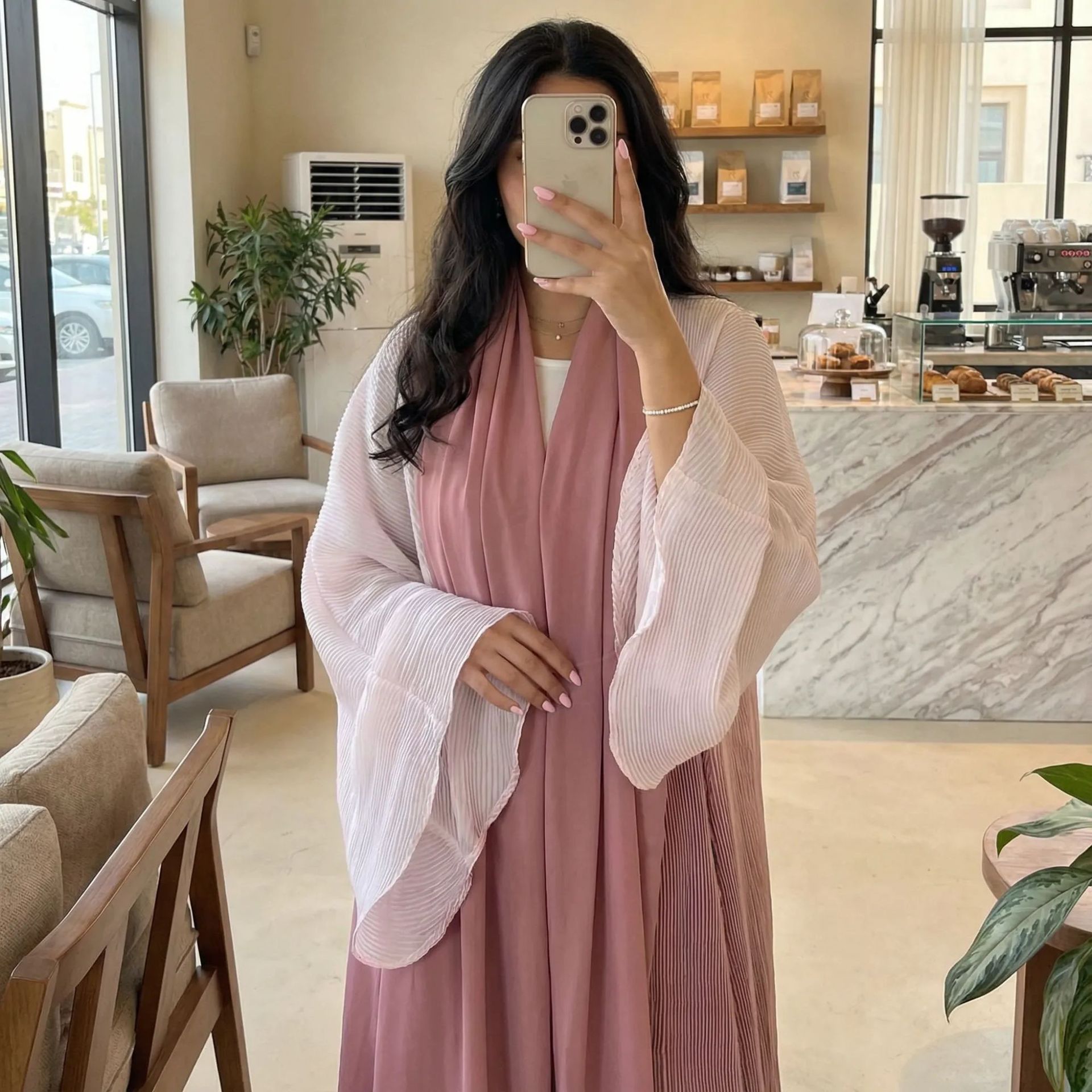 فستان عباءة أنيق مطوي لعام 202 - مراجعة Jalabiya Women Arabic وسعره