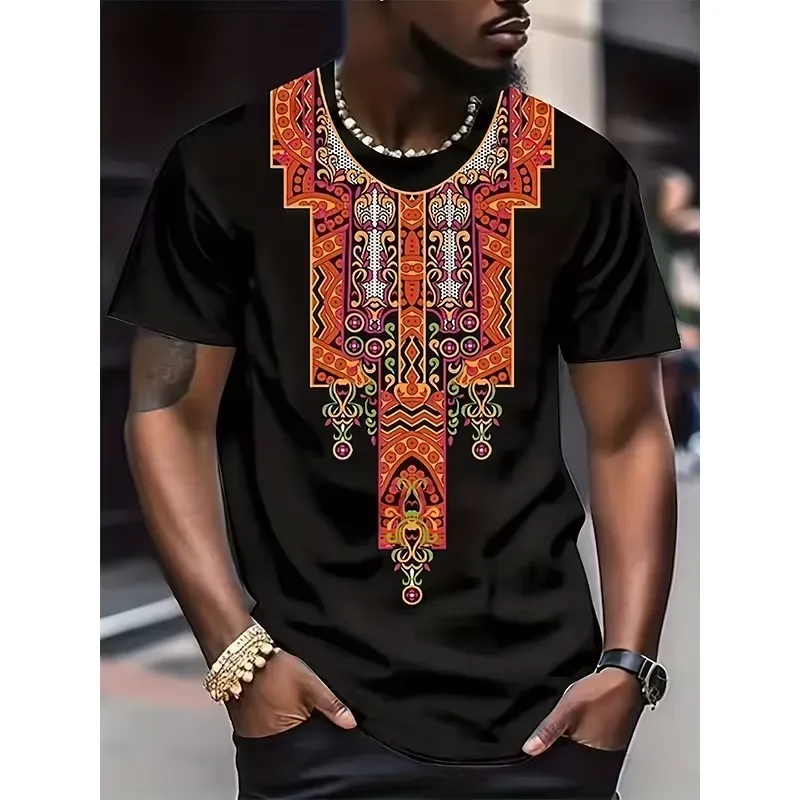 قميص رجالي بنمط عرقي أفريقي، ت - مراجعة Dashiki Shirt Men وسعره